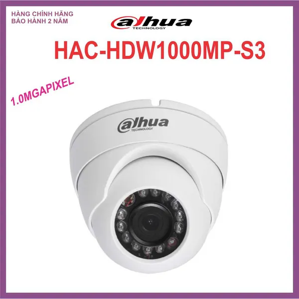 Camera Dahua DH-HAC-HDW1000MP-S3