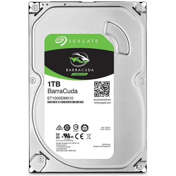 HDD Seagate Barracuda 1TB 3.5" SATA 3
