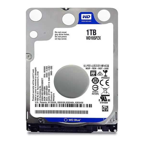 HDD Western Digital Blue 1TB 2.5 SATA 3