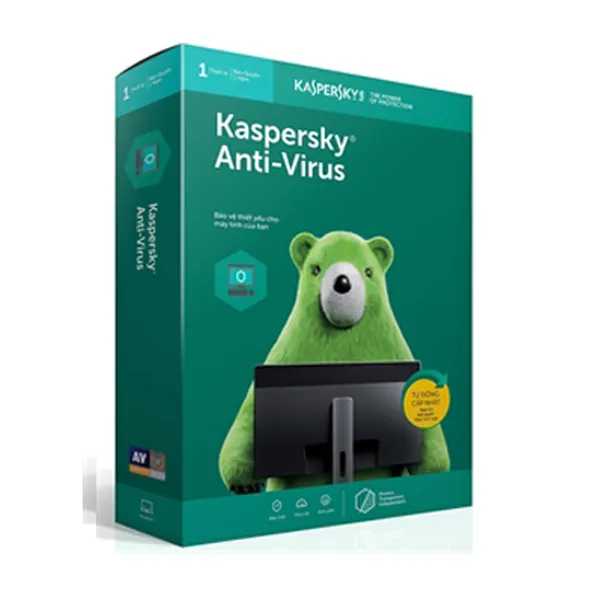 Kaspersky antivirus -1PC/1Năm