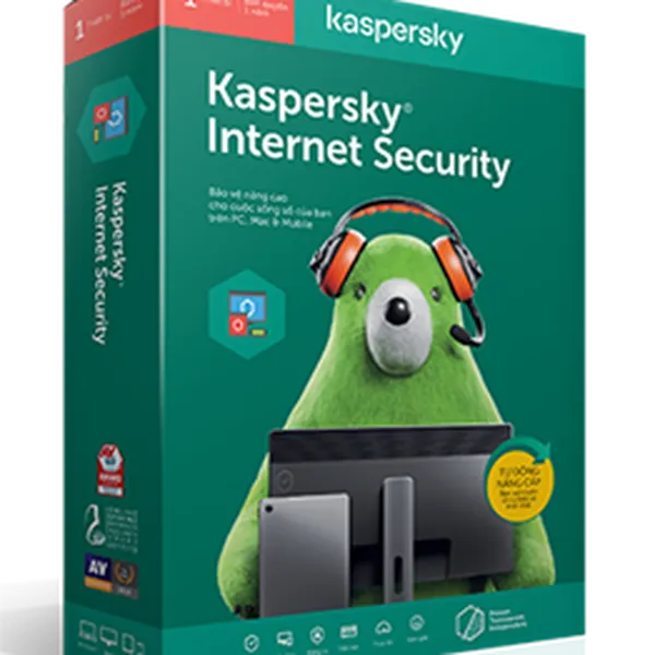 Kaspersky Internet Security - 1PC/1Năm