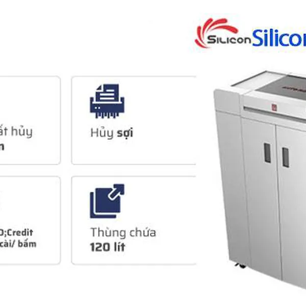 Máy Hủy Giấy SILICON PS-1000C