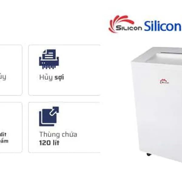 Máy Hủy Giấy SILICON PS-3500C