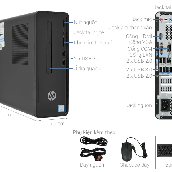 HP Slimline 290 p0026d 4LY08AA