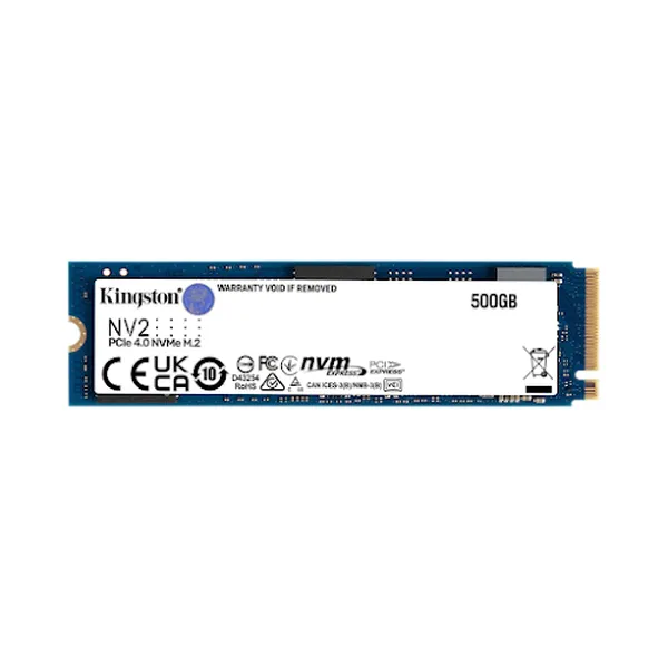 SSD Kingston NV2 500GB M.2 2280 PCIe Gen 4.0 NVMe