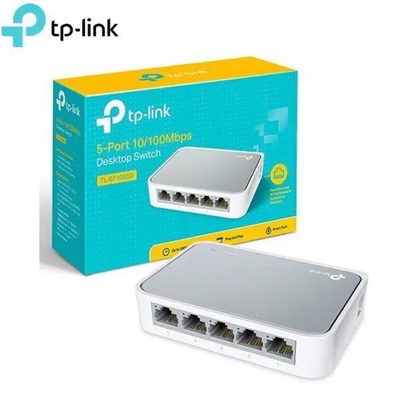Switch TP-Link TL-SF1005D (5Port 10/100Mbps - Vỏ nhựa)
