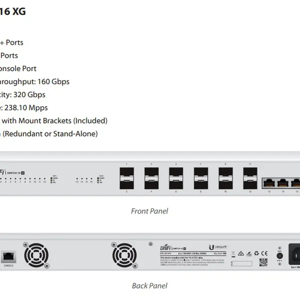 UniFi Switch 16 XG