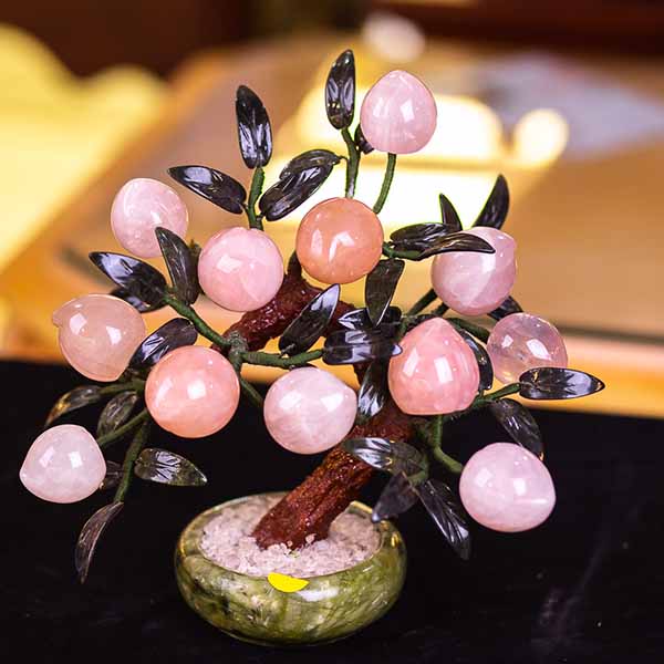 ý nghĩa cây đào đá phong thuỷ