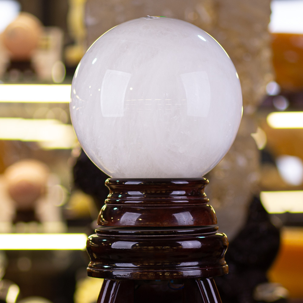 Quả Cầu Phong Thuỷ Thạch Anh Trắng 26kg - M060610