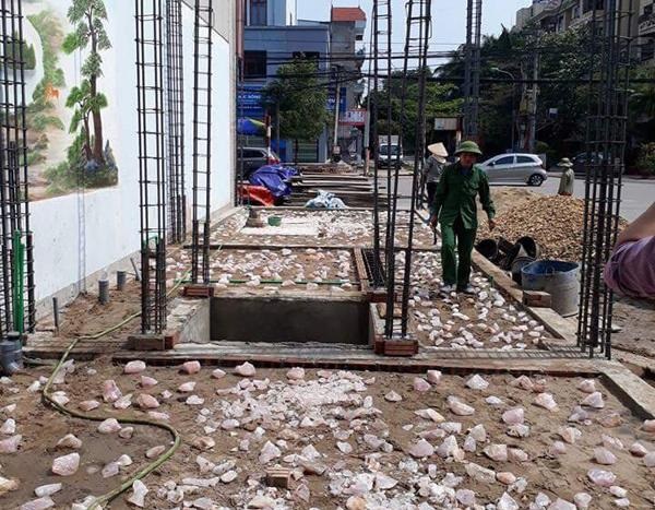 thạch anh vụn dải nền nhà