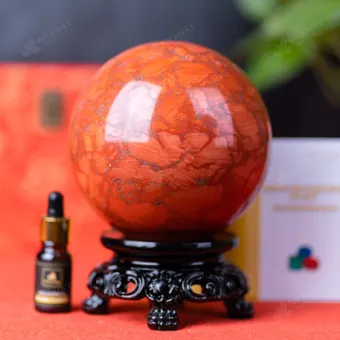 Quả Cầu Ngọc Bích Đỏ - 3,52kg - M0210352
