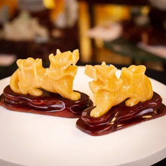 Cặp Tỳ Hưu Ngọc Hoàng Long 20cm - M1777