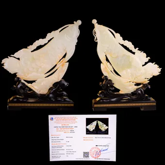 Cặp Cá Rồng Ngọc Onyx VIP - M22991