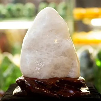 Đá Cảnh - Đá Trấn Trạch Thạch Anh Trắng 13,38kg - M15004