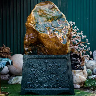 Đá Cảnh - Đá Trấn Trạch Canxedon - Mã Não 1,5 tấn - VIP2