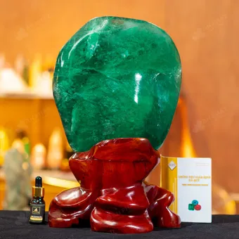 Đá Cảnh Thạch Anh Xanh - Fluorite Xanh - 9,3kg - M284893