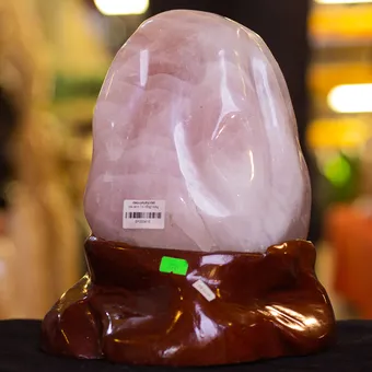 Đá Cảnh - Đá Trấn Trạch Thạch Anh Hồng 7,7Kg - M04161