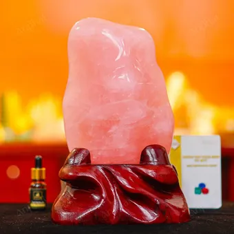 Đá Cảnh Thạch Anh Hồng – 2,94kg – M1657294