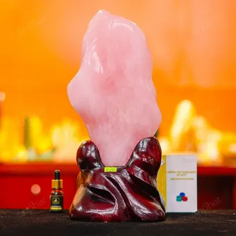 Đá Cảnh Thạch Anh Hồng – 5,31kg – M1657531