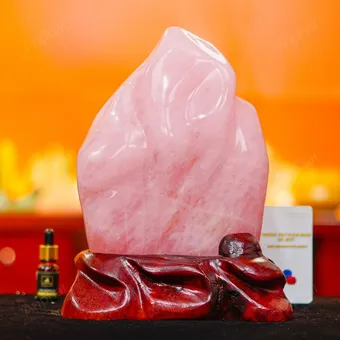 Đá Cảnh Thạch Anh Hồng – 8,37kg – M1657837