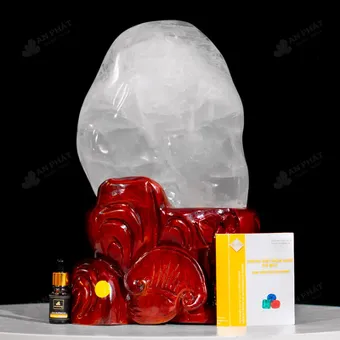 Đá Cảnh Thạch Anh Trắng - 9kg - M17029