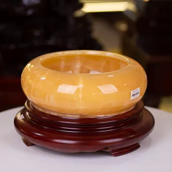 MINH ĐƯỜNG TỤ THỦY ĐÁ ONYX VÀNG 8,5Kg - M22772