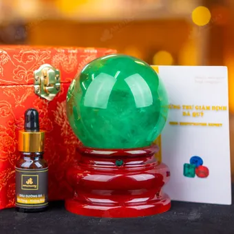 Quả Cầu Thạch Anh Xanh - Fluorite Xanh - 0,86kg - M1879086