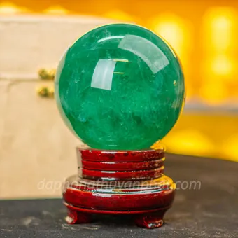 Quả Cầu Thạch Anh Xanh - Fluorite Xanh 1,72kg - 10cm - M22725