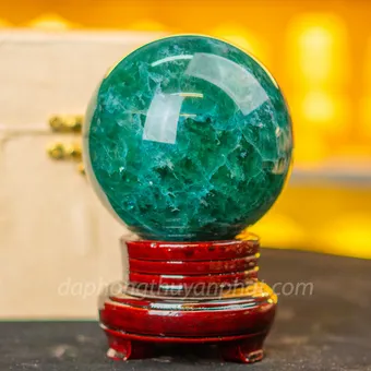 Quả Cầu Thạch Anh Xanh - Fluorite Xanh 1,89kg - 10,5cm - M227216