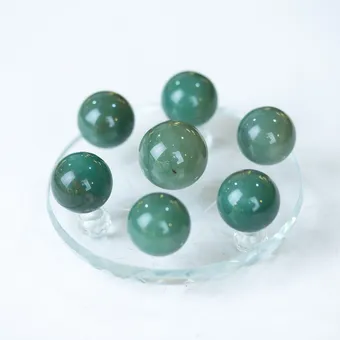 THẤT TINH TRẬN ĐỒ ĐÁ THẠCH ANH XANH - M03981