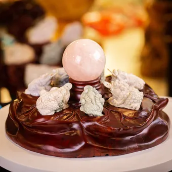 Thiềm Thừ Ngọc | Thiềm Thừ Ngọc Phỉ Thúy | ComBo Đại Lộc Thiềm Thừ (Cóc 3 Chân, Cóc Ngậm Tiền) Ngọc Jadeit - M0681