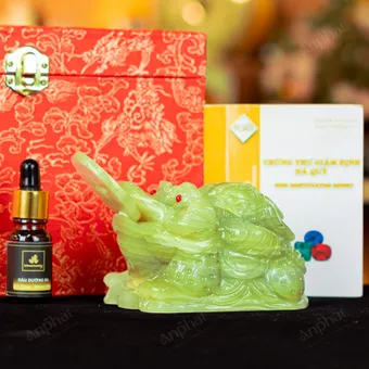 Thiềm Thừ Onyx Xanh - 12cm - M2831112