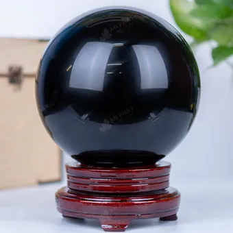 Quả Cầu Obsidian Đen - 7,46kg - M2192746