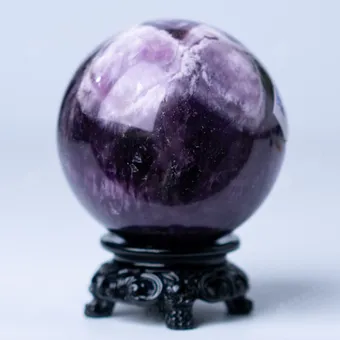 Quả Cầu Đá Thạch Anh Tím Hoa Chanh - 0,45Kg - M2598045