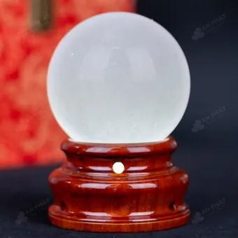 Quả Cầu Phong Thủy Đá Thạch Anh Trắng - 0,81Kg - M0606081