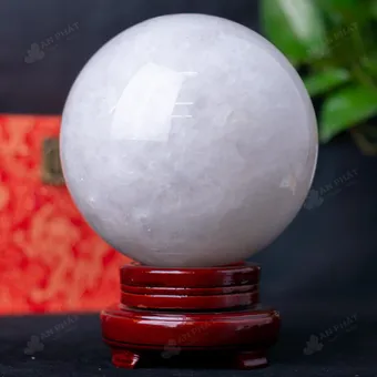 Quả Cầu Phong Thủy Đá Thạch Anh Trắng - 5,8Kg - M060658