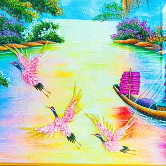 Ý nghĩa tranh phong thủy thuận buồm xuôi gió