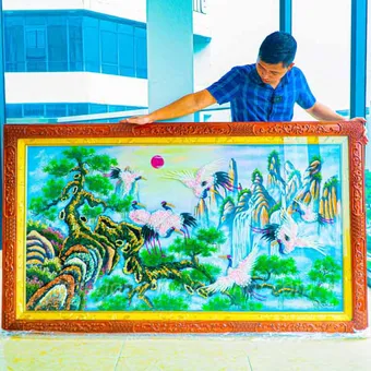 Cách bày trí tranh phong thuỷ đẹp, mang ý nghĩa hút tài lộc