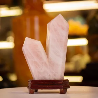 Trụ Thạch Anh Hồng 5,27kg - M07535