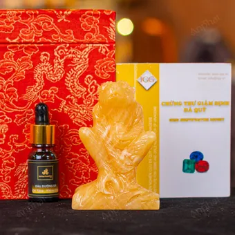 Tượng Khỉ Đá Ngọc Hoàng Long - 10cm - M2850025