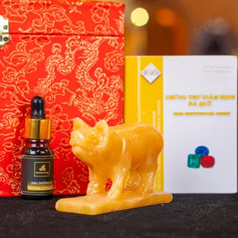 Tượng Lợn Đá Ngọc Hoàng Long - 10cm - M2850031