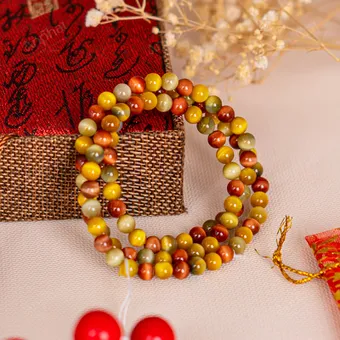 Vòng Tay Mắt Hổ Đa Sắc 1A 6 Ly 080-0391A-6