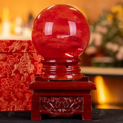 Quả Cầu Đá Núi Lửa Đỏ - 1,92kg - M21571921