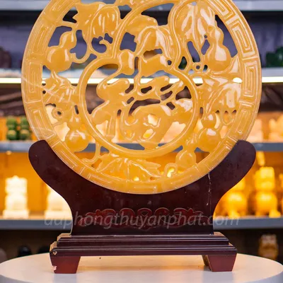 Đồng Điếu Chữ Phúc | Quà Tặng Phong Thủy | Quà Tặng Phòng Thủy Để Bàn Làm Việc M19890