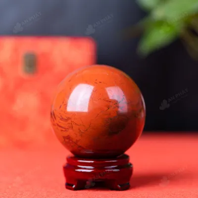 Quả Cầu Ngọc Bích Đỏ - 1,82kg - M0210182