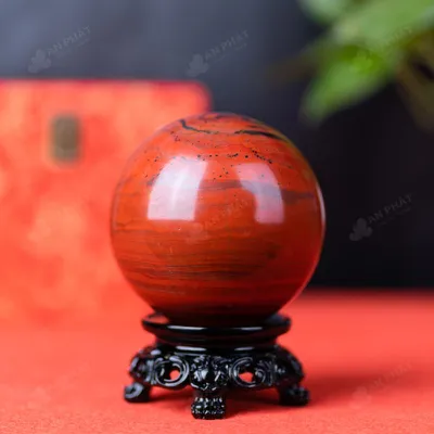 Quả Cầu Ngọc Bích Đỏ - 2,06kg - M0210206