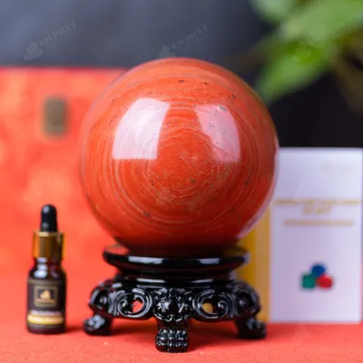 Quả Cầu Ngọc Bích Đỏ - 3,05kg - M0210305