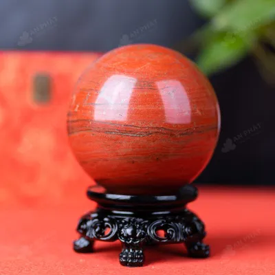 Quả Cầu Ngọc Bích Đỏ - 3,05kg - M0210305