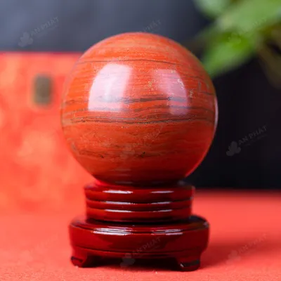 Quả Cầu Ngọc Bích Đỏ - 3,05kg - M0210305