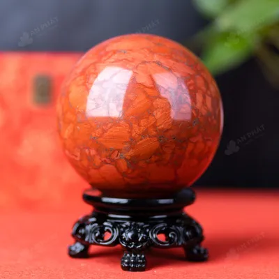 Quả Cầu Ngọc Bích Đỏ - 3,52kg - M0210352